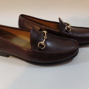 COLE HAAN Ascot II Loafers Dark Brown Leather Size 8 M C02497